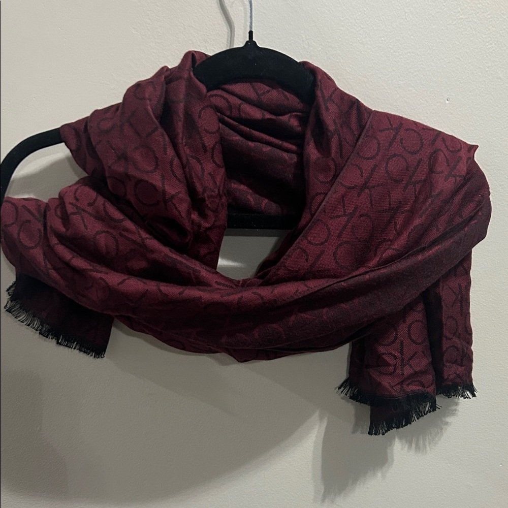 Calvin Klein Burgundy shrug!! - Picture 5 of 10